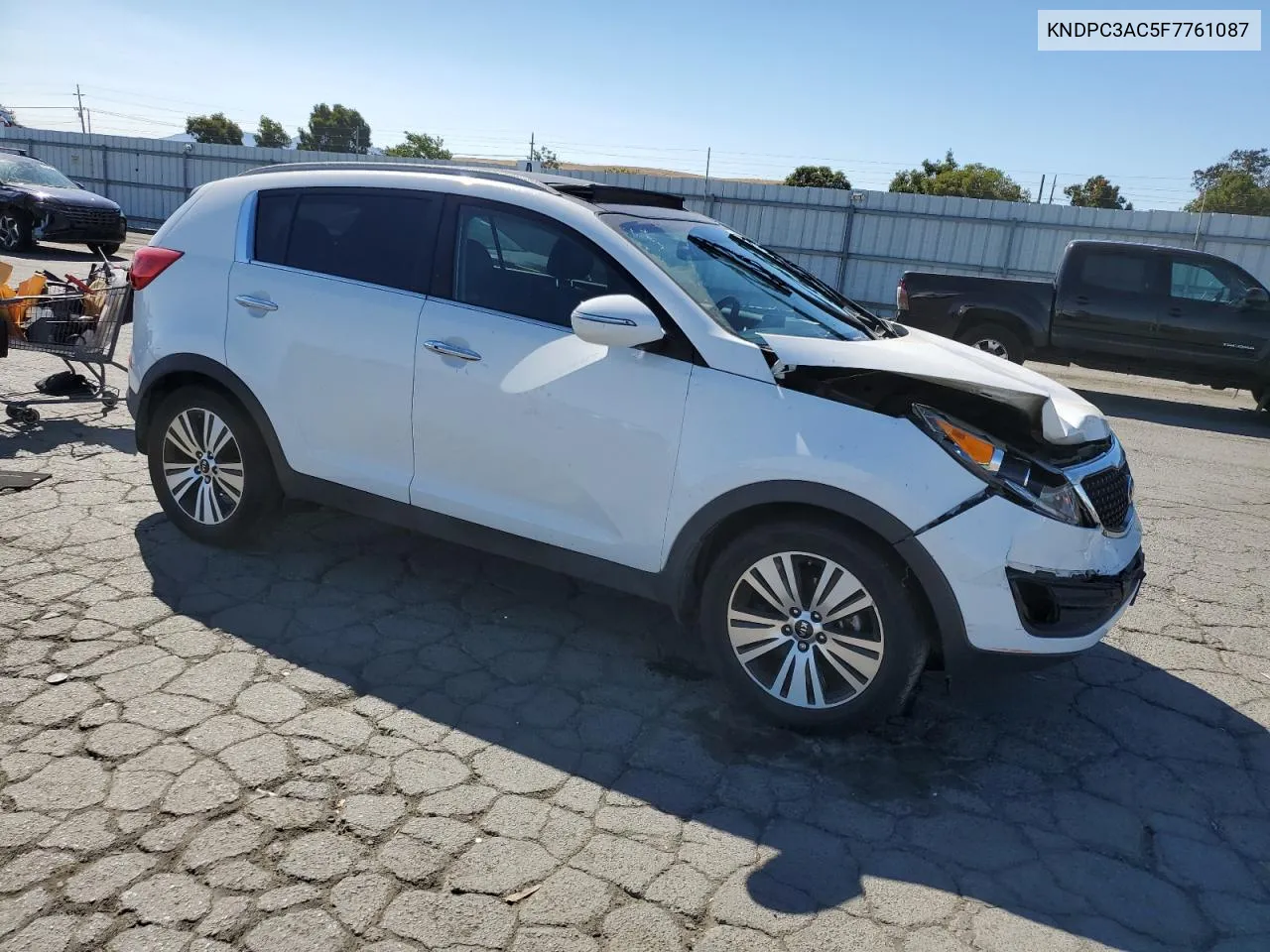 KNDPC3AC5F7761087 2015 Kia Sportage Ex