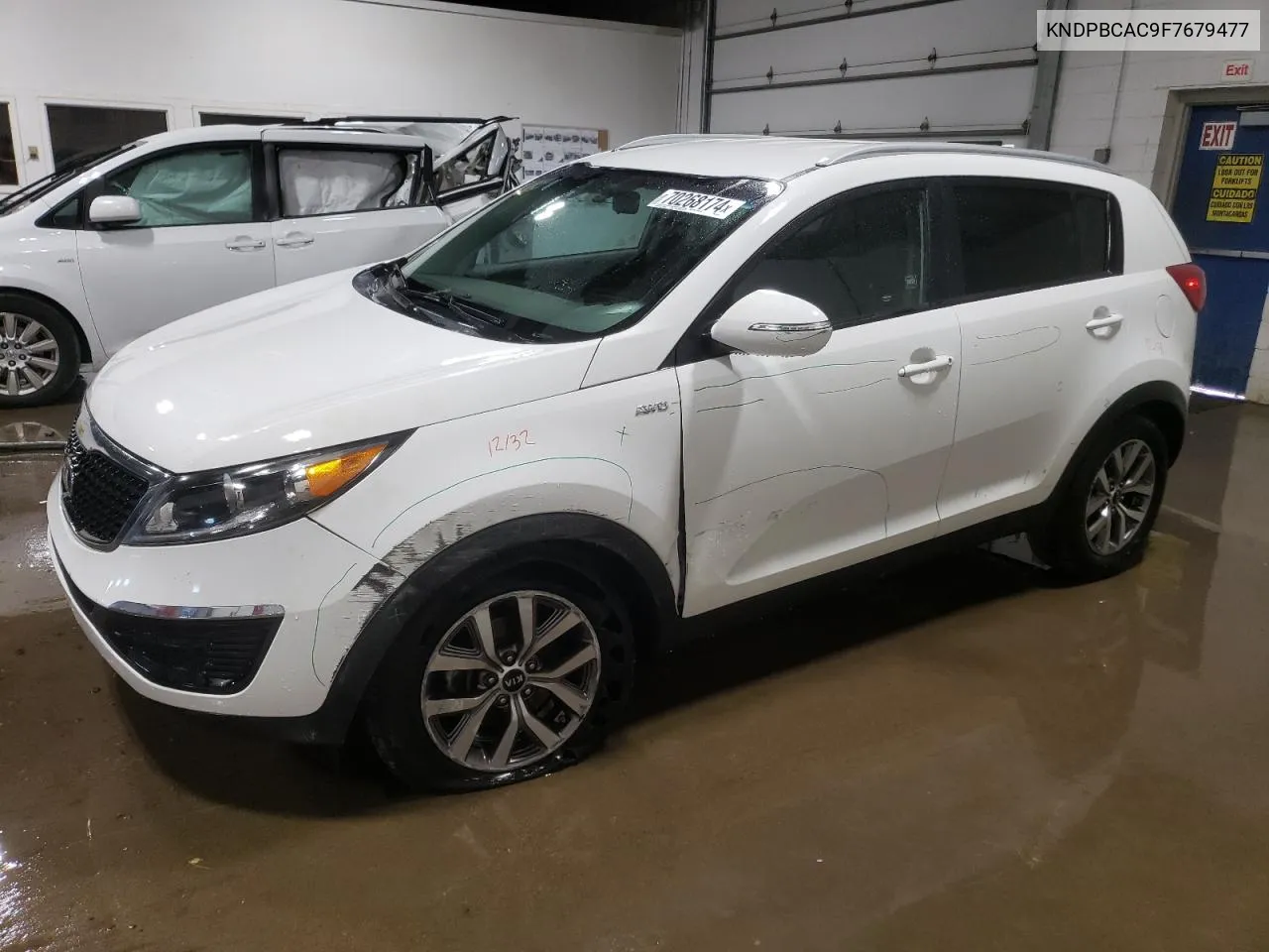 KNDPBCAC9F7679477 2015 Kia Sportage Lx