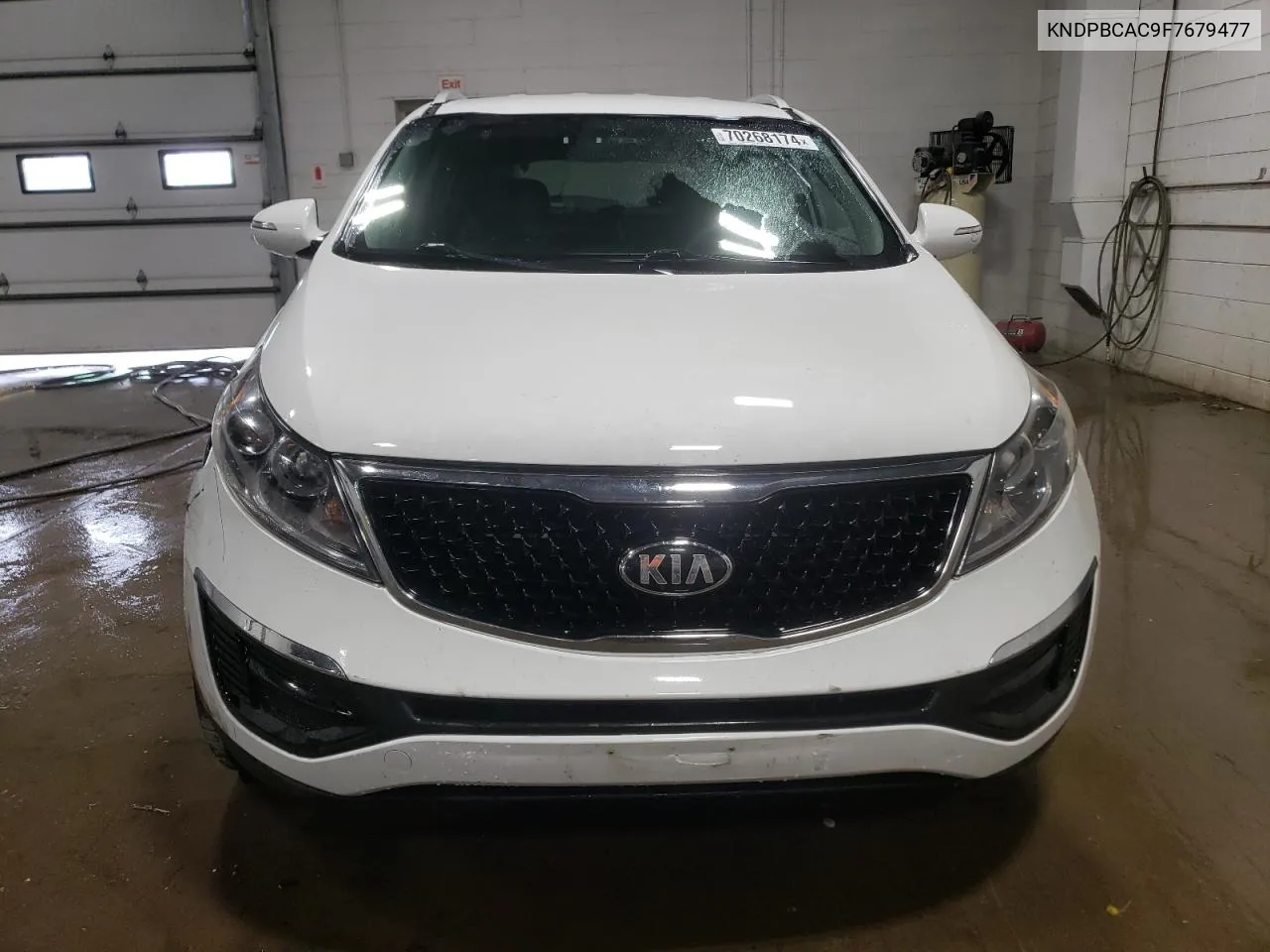 2015 Kia Sportage Lx VIN: KNDPBCAC9F7679477 Lot: 70268174