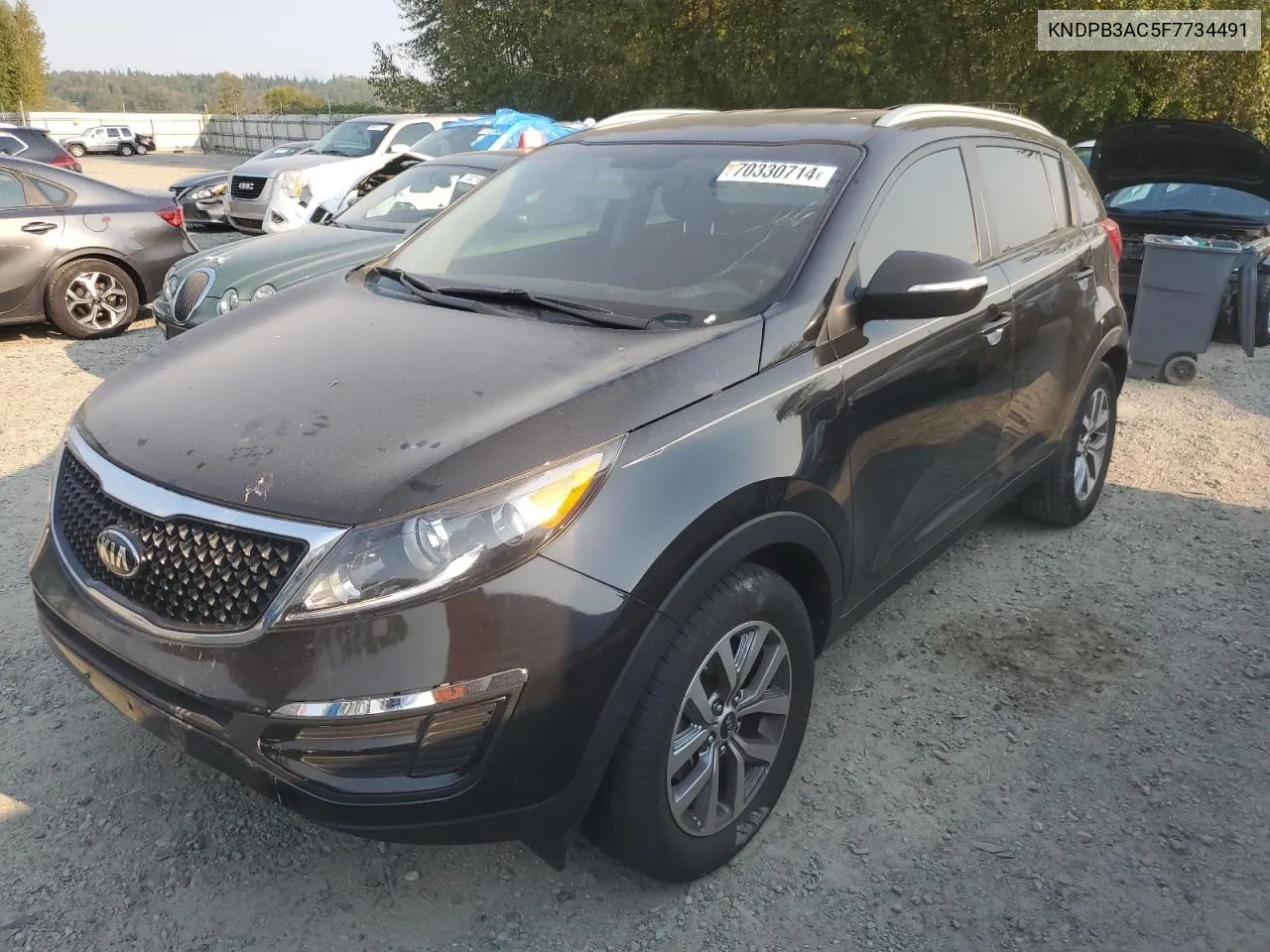 KNDPB3AC5F7734491 2015 Kia Sportage Lx