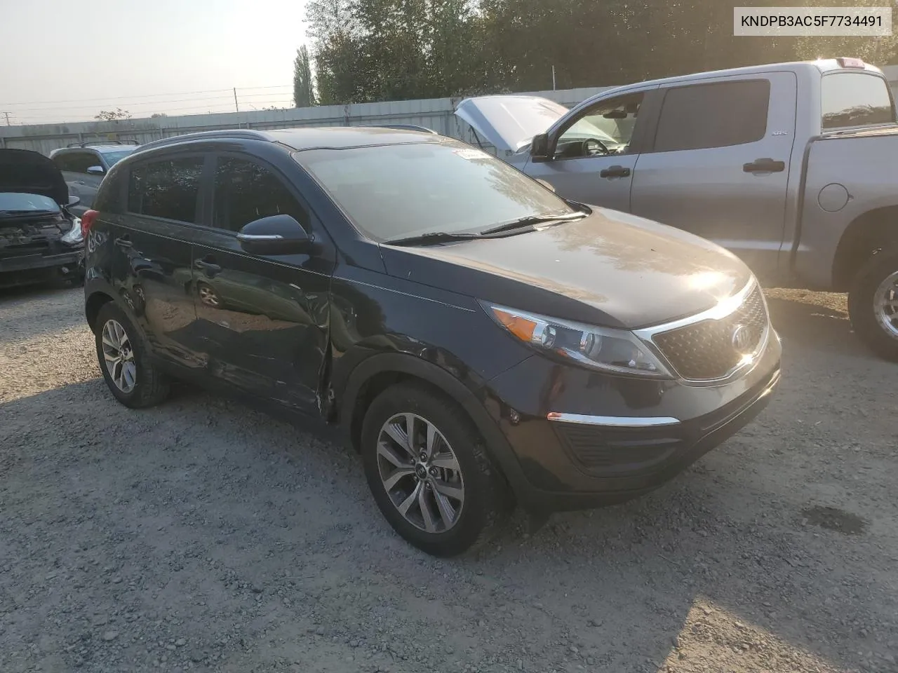 KNDPB3AC5F7734491 2015 Kia Sportage Lx