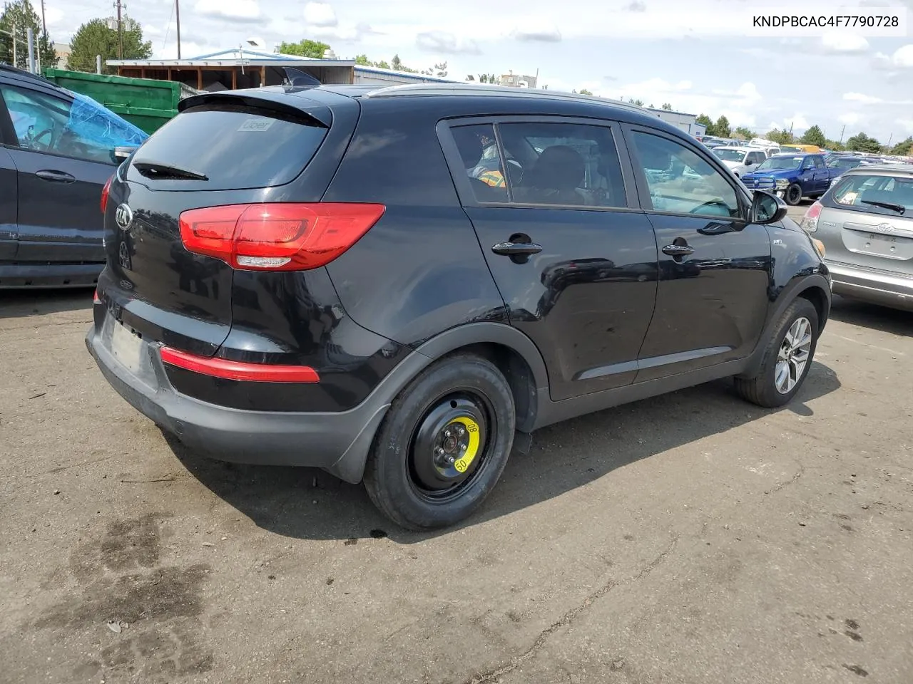 KNDPBCAC4F7790728 2015 Kia Sportage Lx