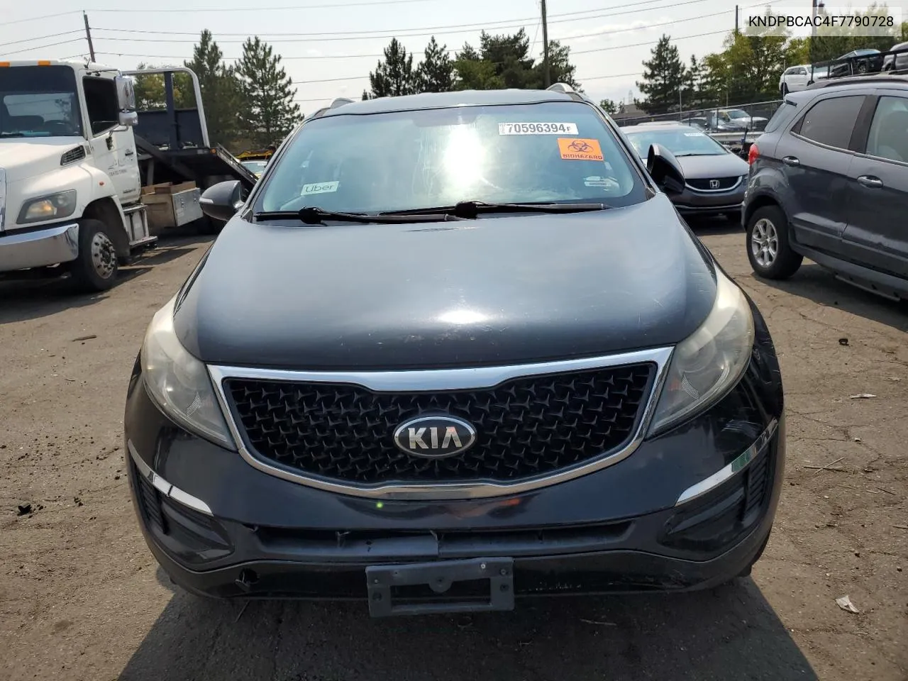 KNDPBCAC4F7790728 2015 Kia Sportage Lx