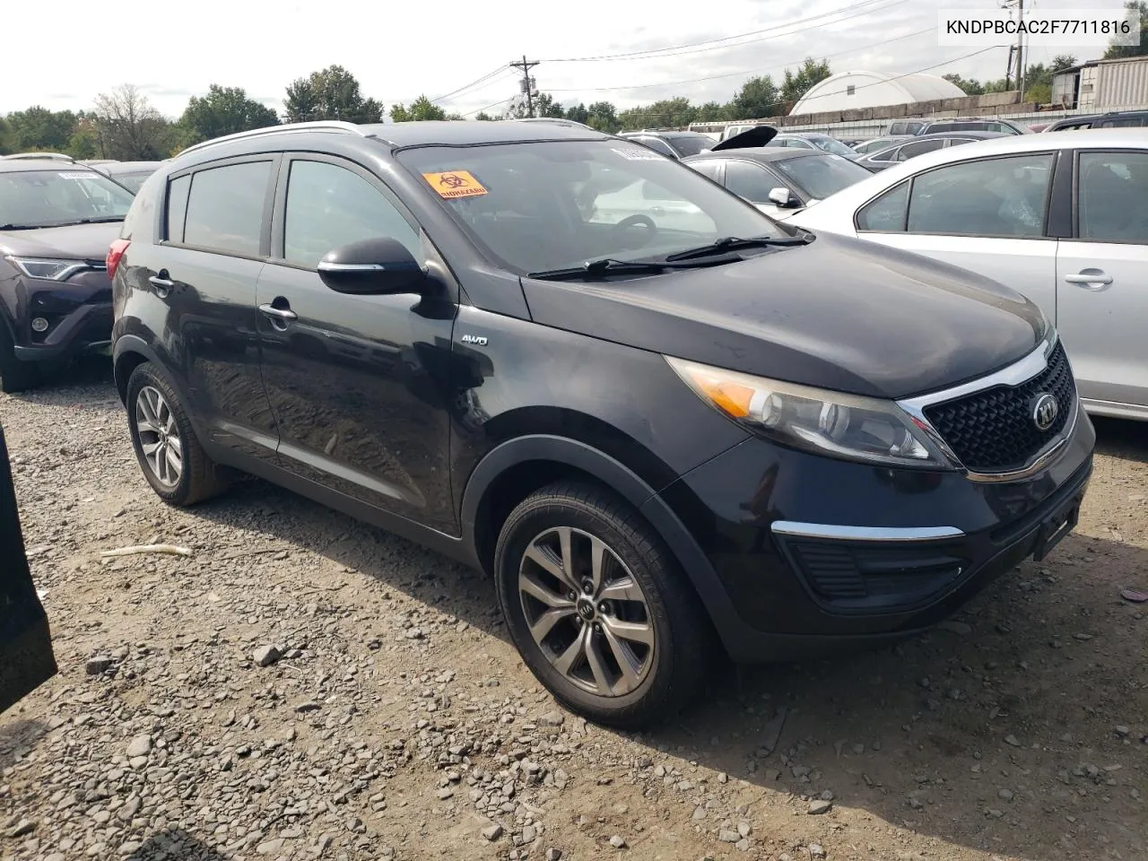 KNDPBCAC2F7711816 2015 Kia Sportage Lx