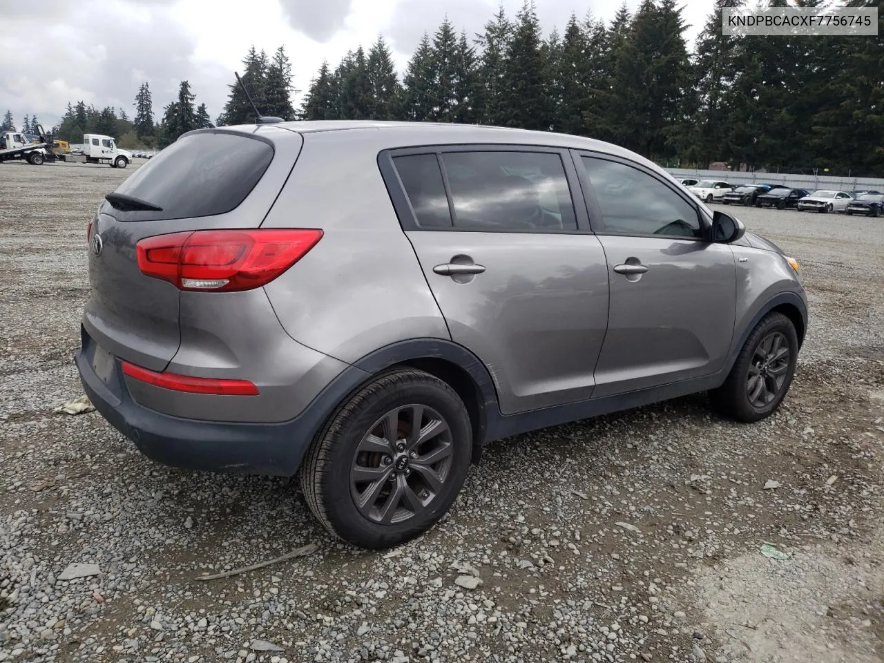 KNDPBCACXF7756745 2015 Kia Sportage Lx