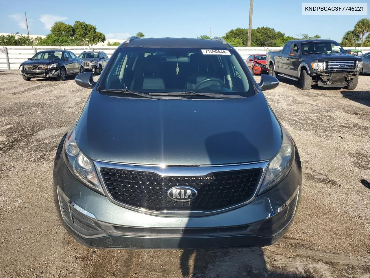 KNDPBCAC3F7746221 2015 Kia Sportage Lx