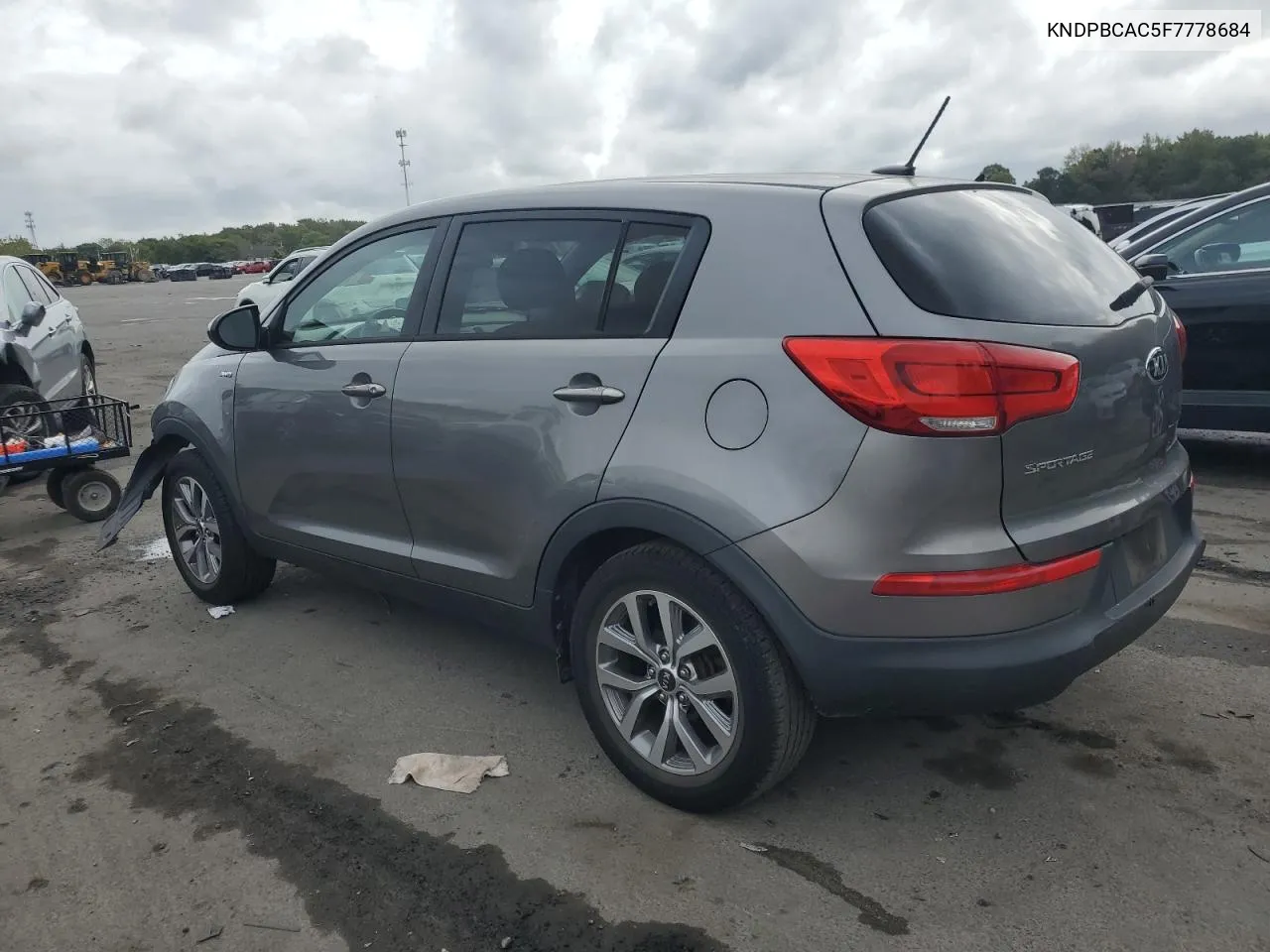 KNDPBCAC5F7778684 2015 Kia Sportage Lx