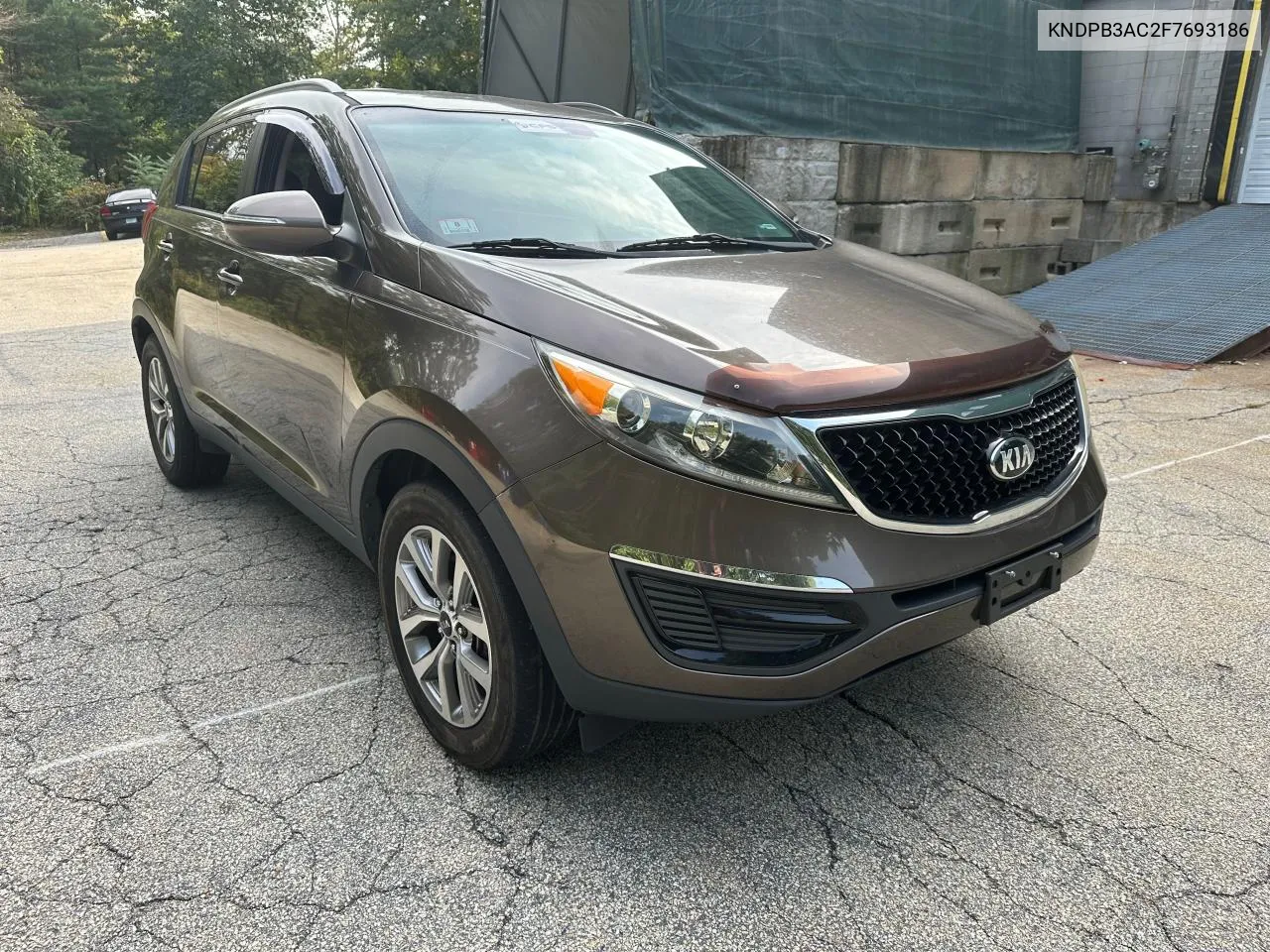 2015 Kia Sportage Lx VIN: KNDPB3AC2F7693186 Lot: 72248854