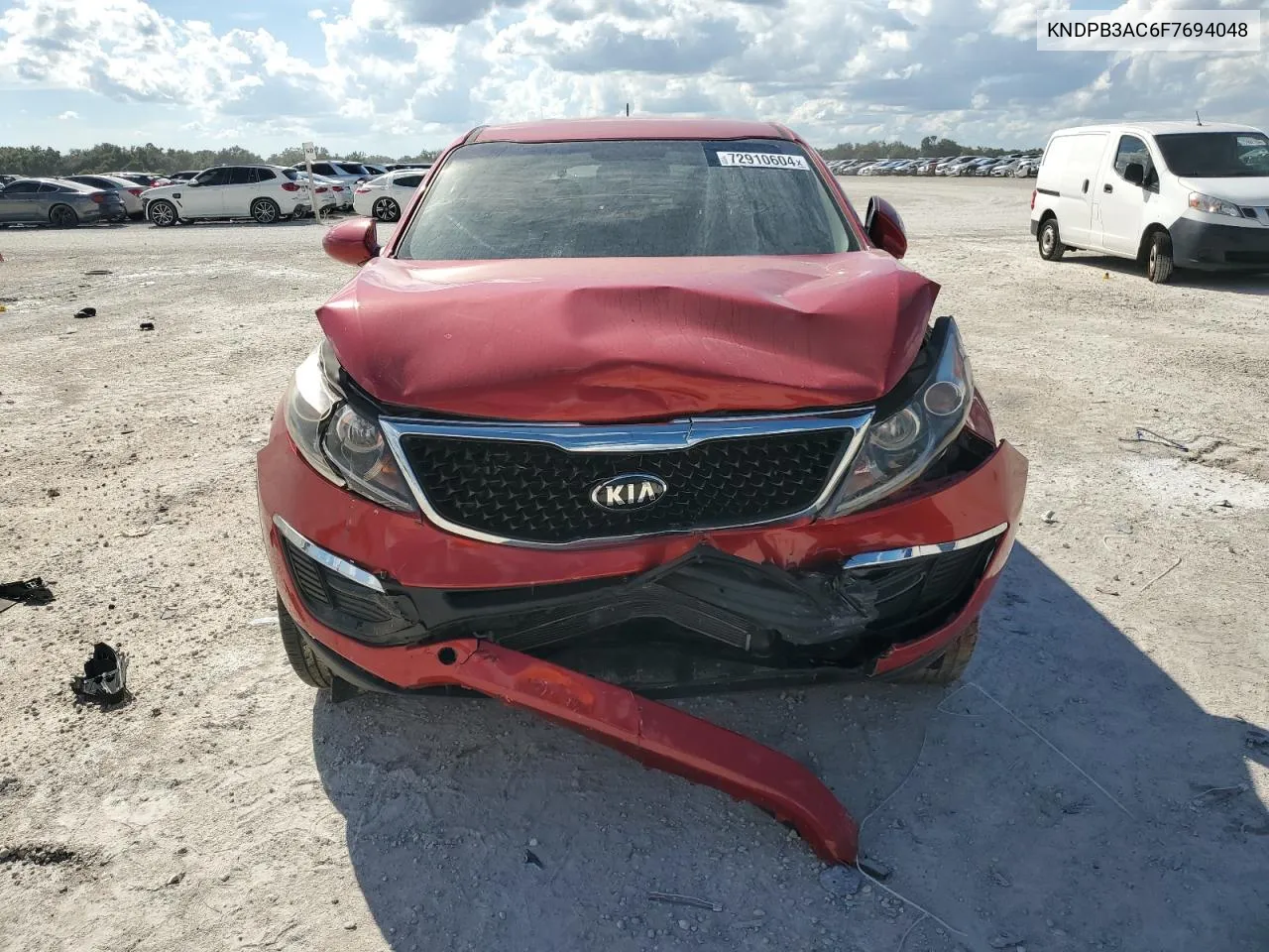 KNDPB3AC6F7694048 2015 Kia Sportage Lx