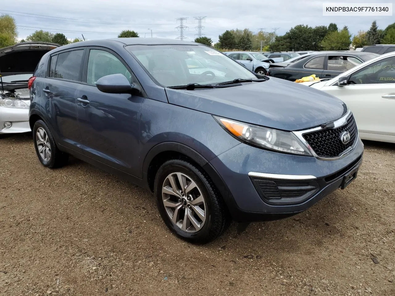 2015 Kia Sportage Lx VIN: KNDPB3AC9F7761340 Lot: 73318684