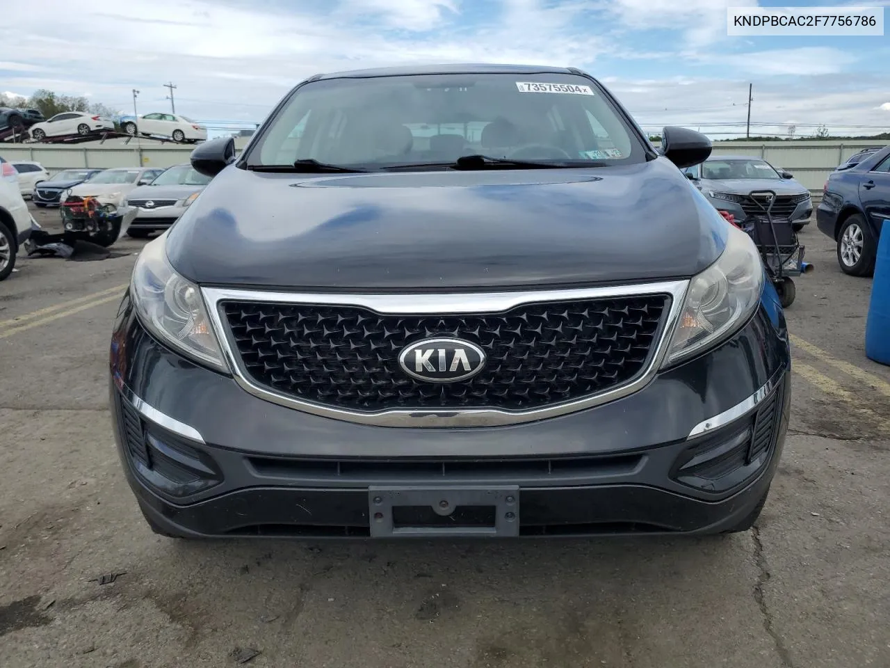 KNDPBCAC2F7756786 2015 Kia Sportage Lx