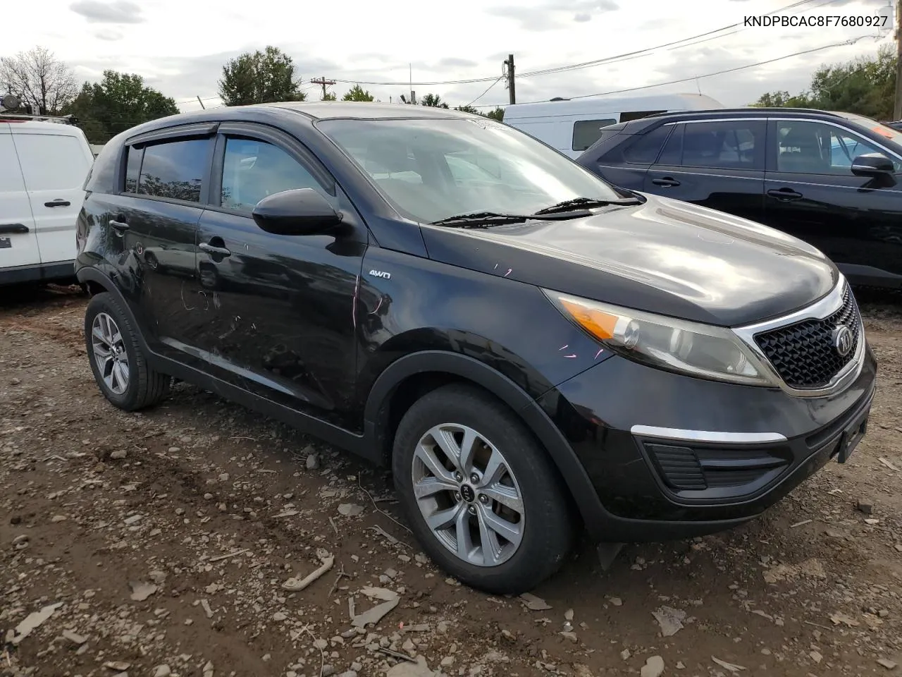 2015 Kia Sportage Lx VIN: KNDPBCAC8F7680927 Lot: 73656014