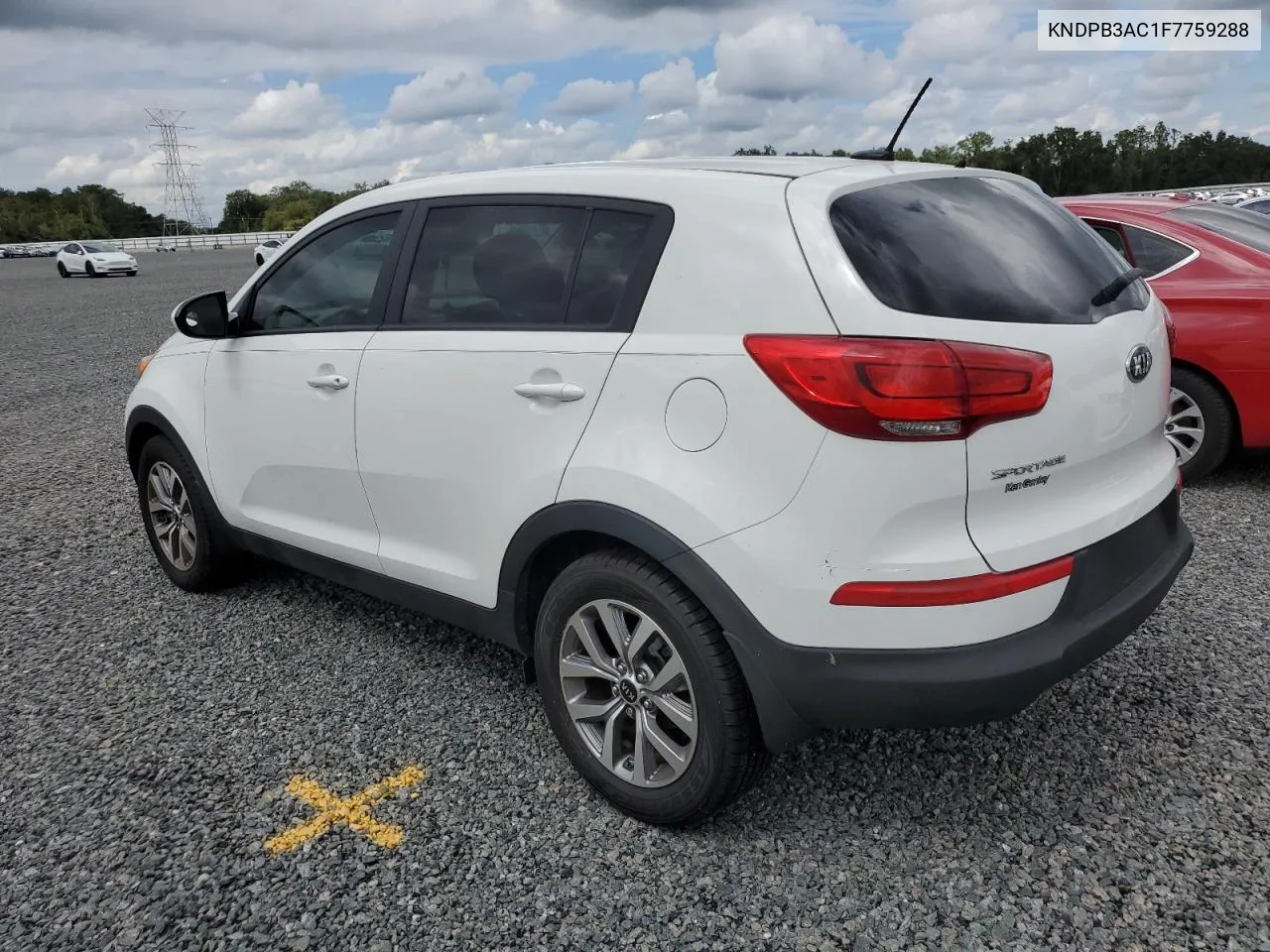 2015 Kia Sportage Lx VIN: KNDPB3AC1F7759288 Lot: 73769424