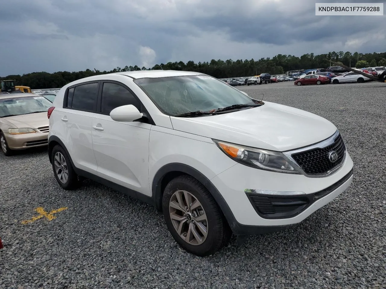 2015 Kia Sportage Lx VIN: KNDPB3AC1F7759288 Lot: 73769424