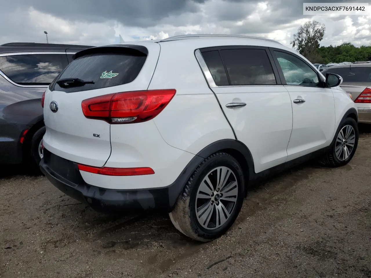 KNDPC3ACXF7691442 2015 Kia Sportage Ex