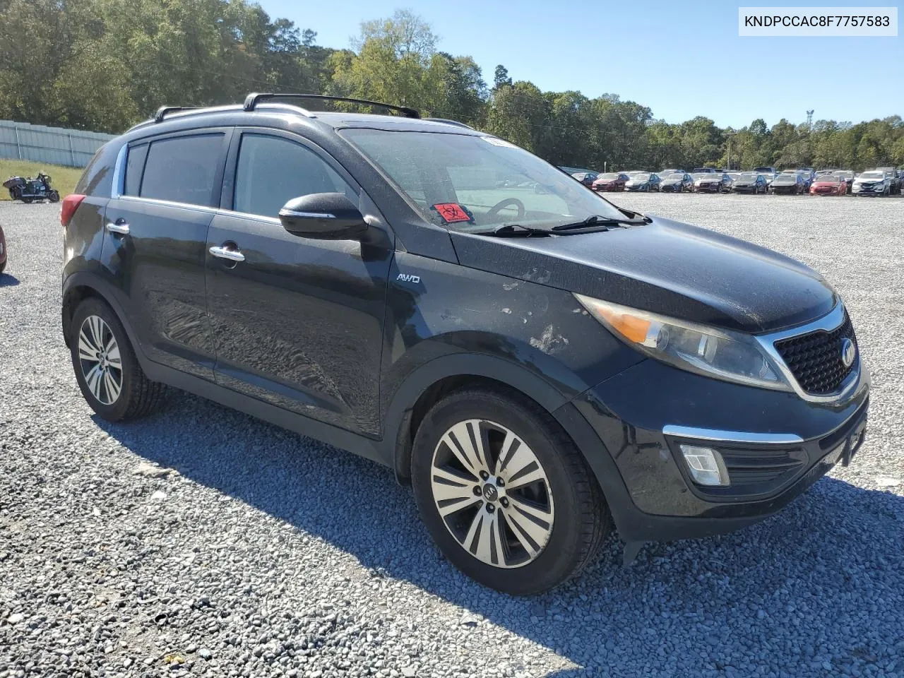 KNDPCCAC8F7757583 2015 Kia Sportage Ex