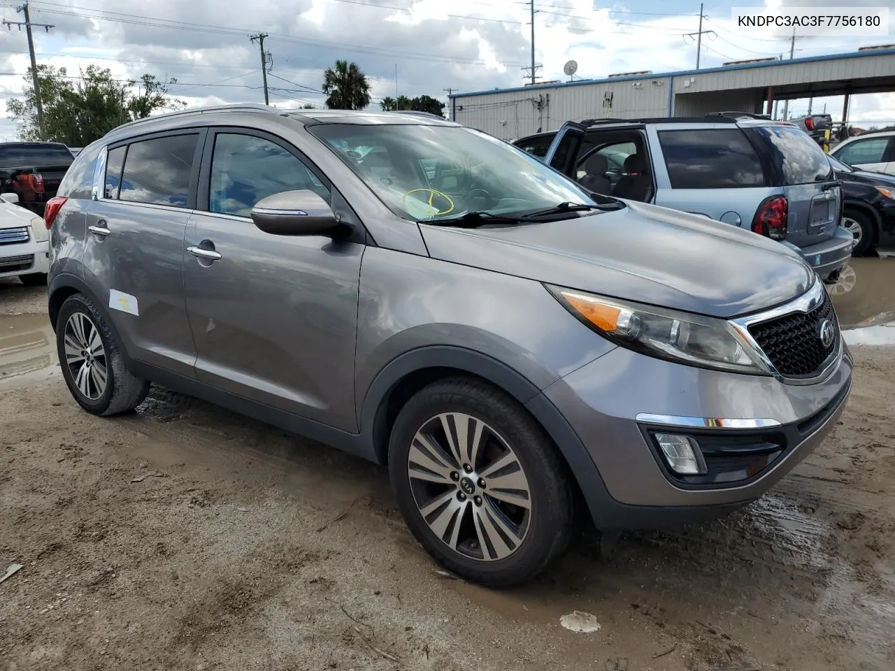 2015 Kia Sportage Ex VIN: KNDPC3AC3F7756180 Lot: 73962594