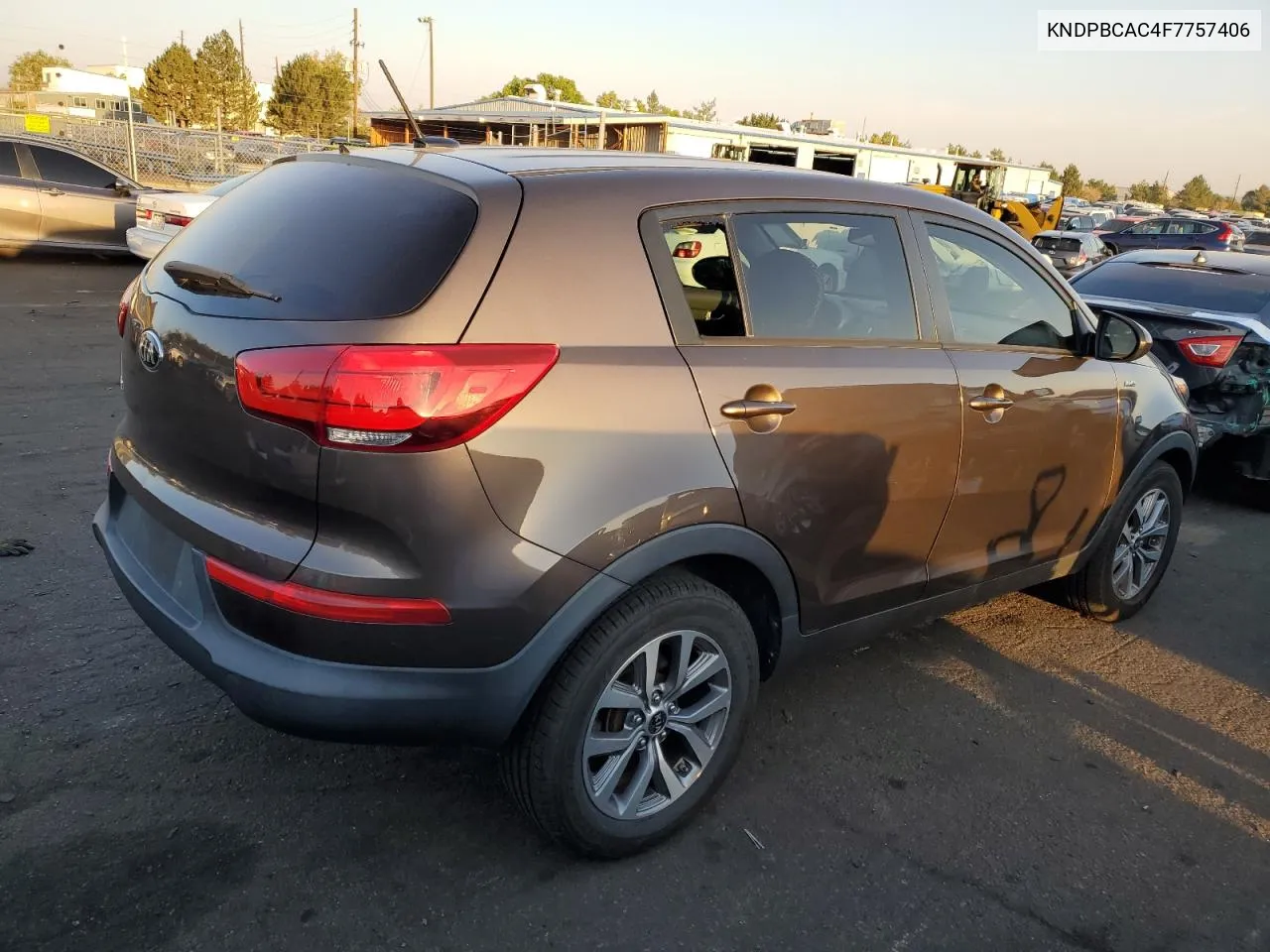 2015 Kia Sportage Lx VIN: KNDPBCAC4F7757406 Lot: 74030324