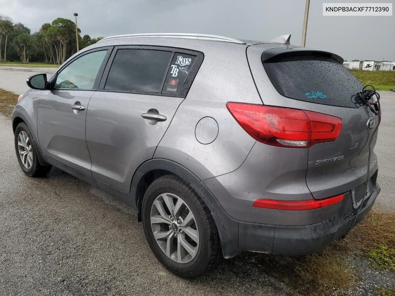 2015 Kia Sportage Lx VIN: KNDPB3ACXF7712390 Lot: 74042884