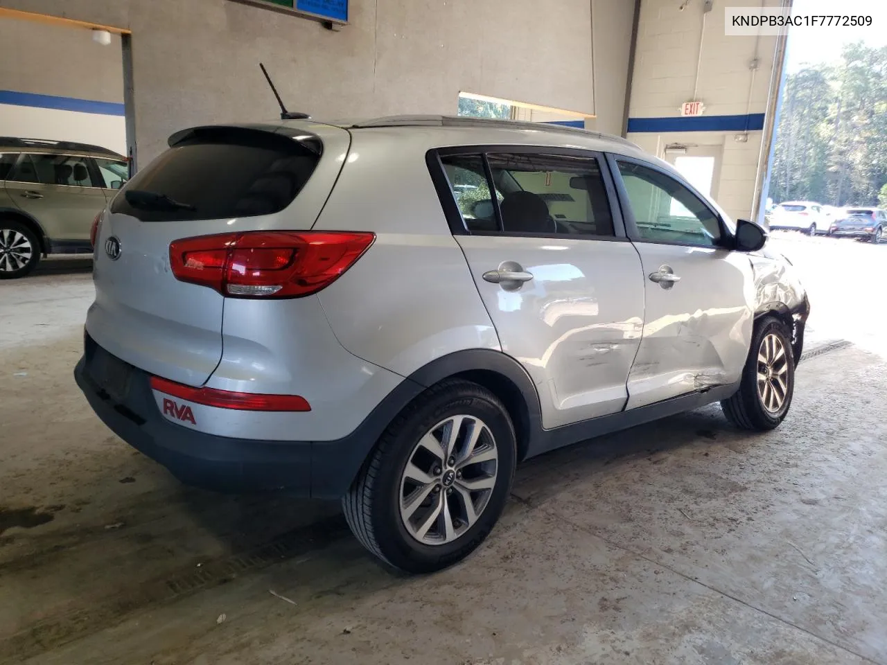 2015 Kia Sportage Lx VIN: KNDPB3AC1F7772509 Lot: 74110604