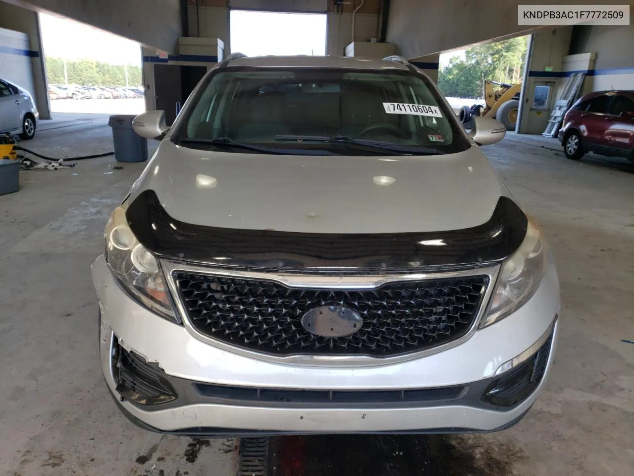 2015 Kia Sportage Lx VIN: KNDPB3AC1F7772509 Lot: 74110604