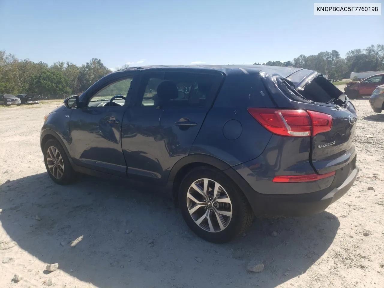 2015 Kia Sportage Lx VIN: KNDPBCAC5F7760198 Lot: 74473944