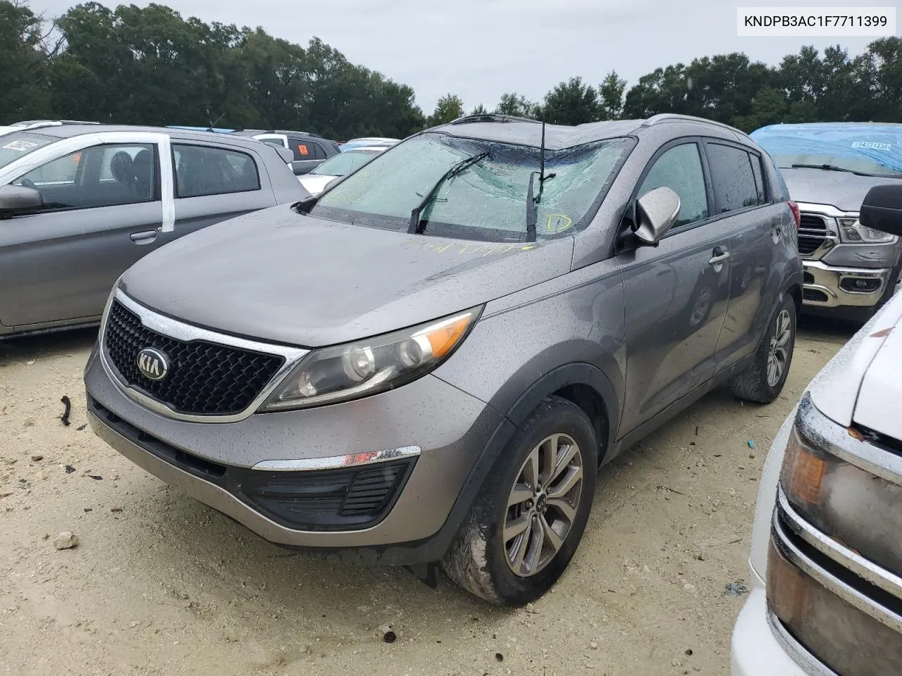 2015 Kia Sportage Lx VIN: KNDPB3AC1F7711399 Lot: 74514744