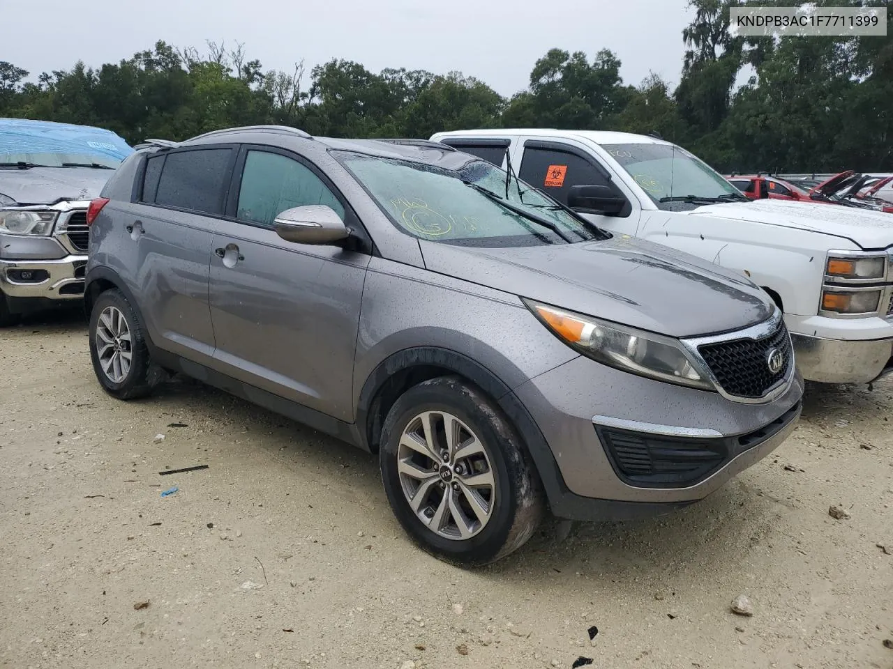 2015 Kia Sportage Lx VIN: KNDPB3AC1F7711399 Lot: 74514744