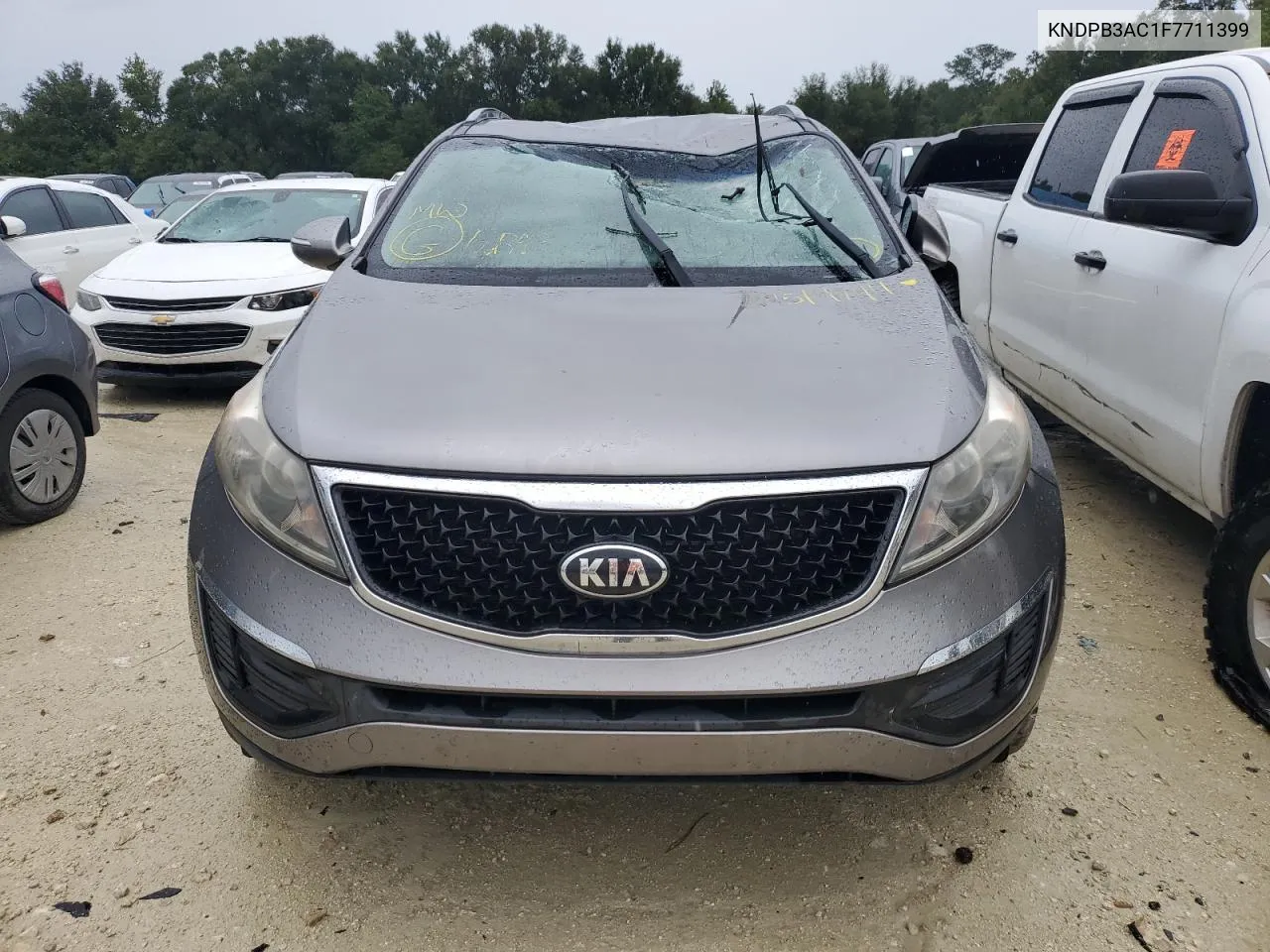 2015 Kia Sportage Lx VIN: KNDPB3AC1F7711399 Lot: 74514744