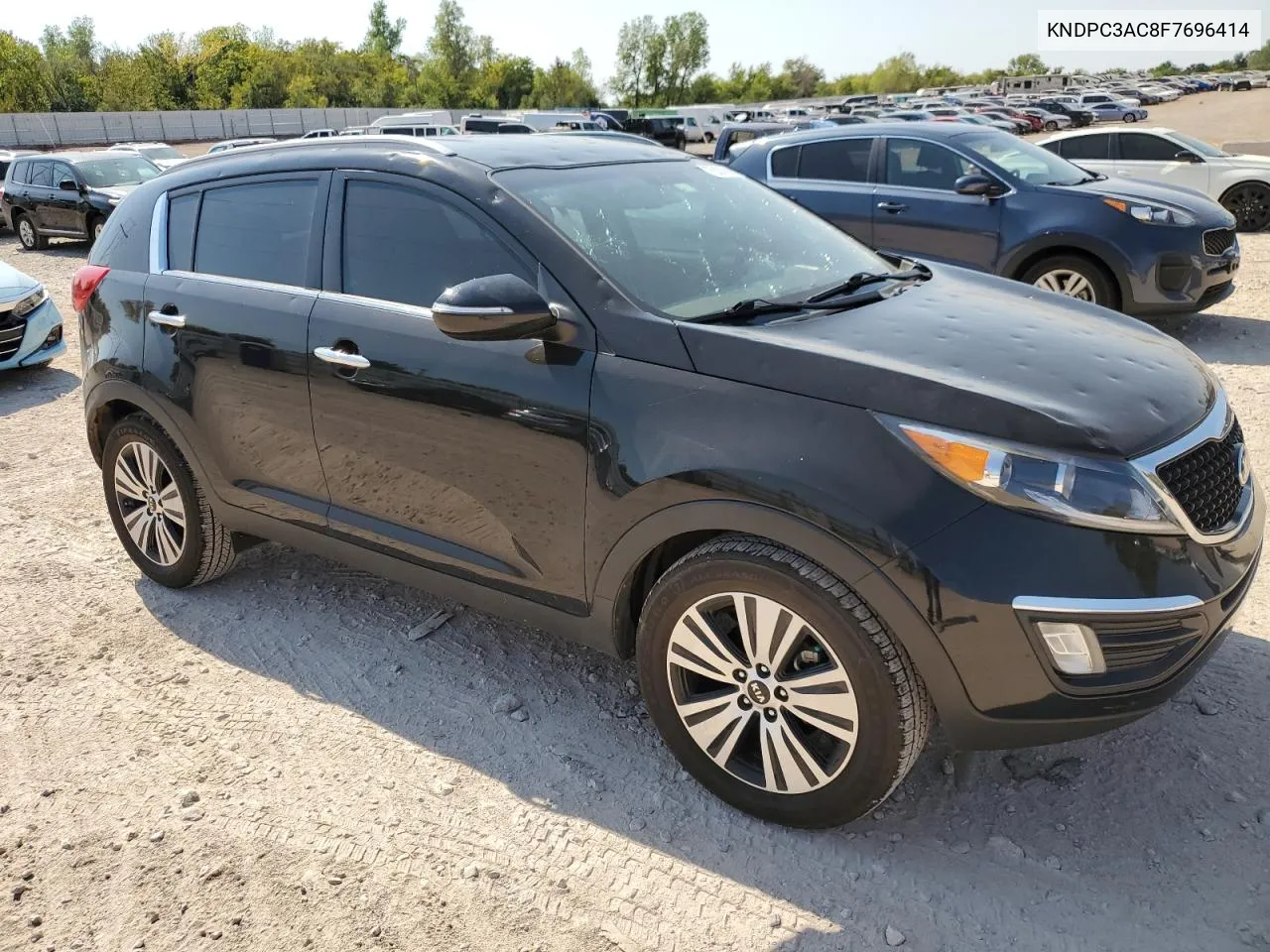 2015 Kia Sportage Ex VIN: KNDPC3AC8F7696414 Lot: 75307884