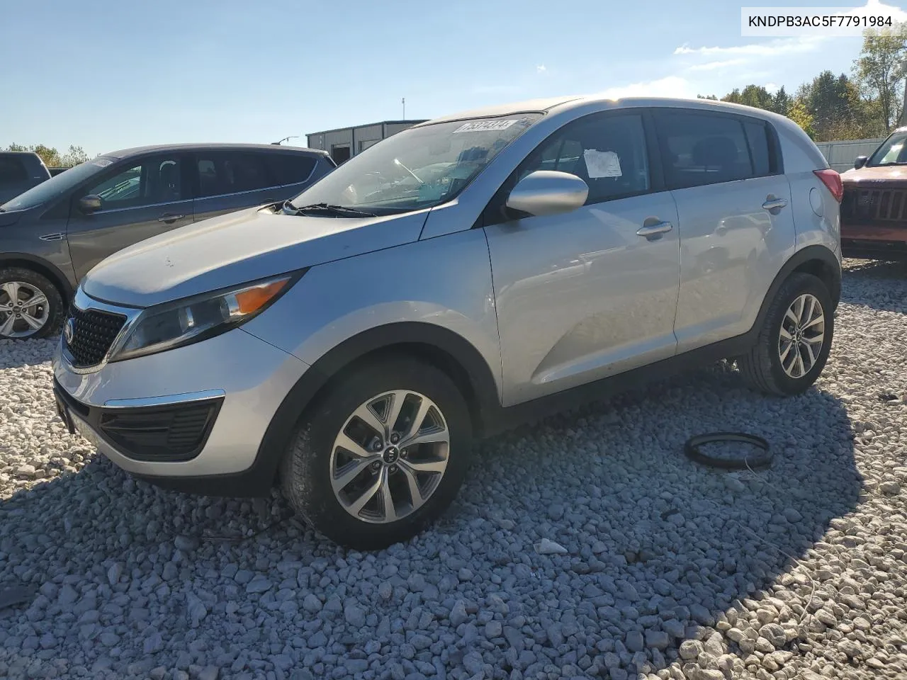 2015 Kia Sportage Lx VIN: KNDPB3AC5F7791984 Lot: 75374374