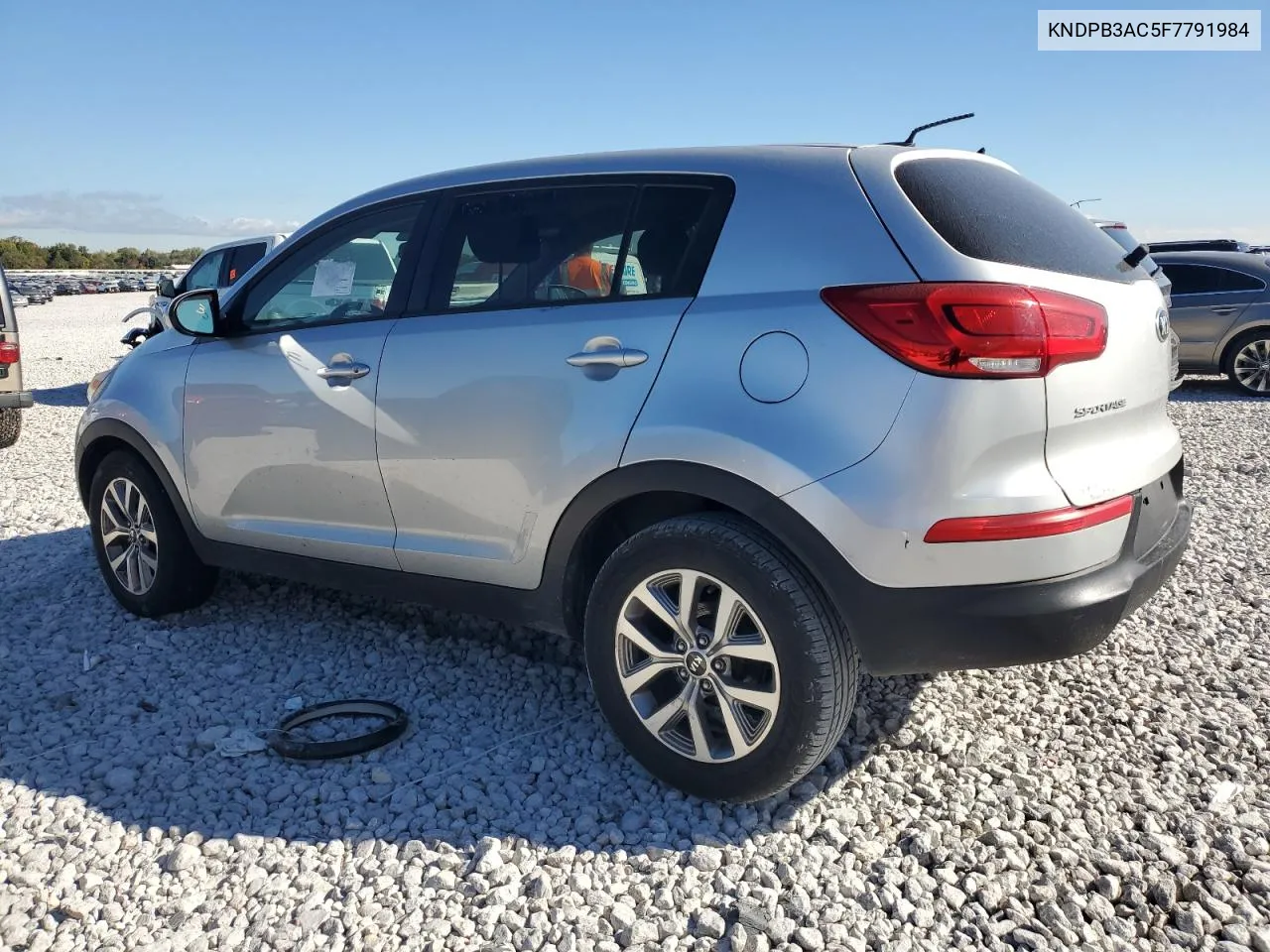 2015 Kia Sportage Lx VIN: KNDPB3AC5F7791984 Lot: 75374374