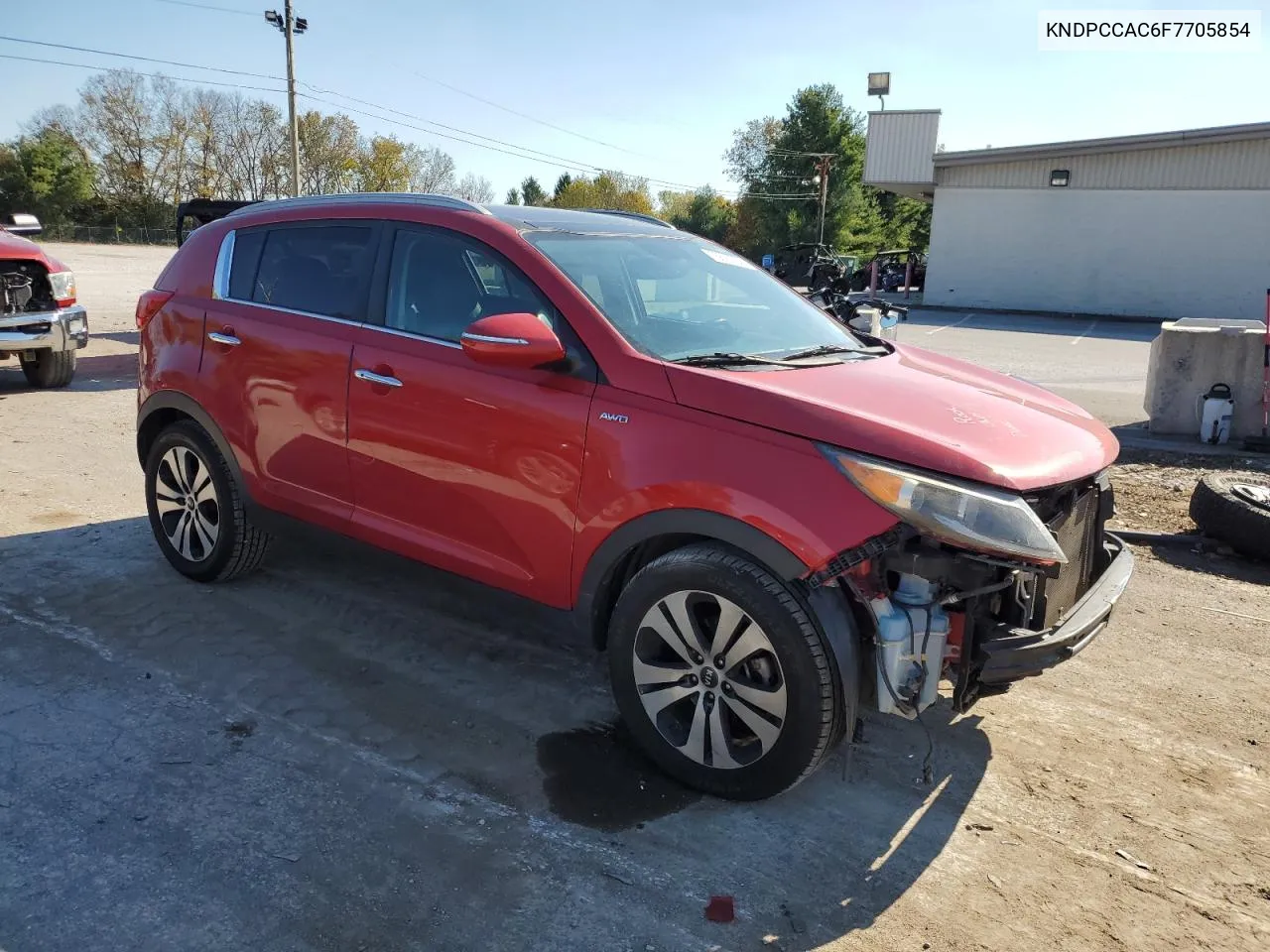 KNDPCCAC6F7705854 2015 Kia Sportage Ex