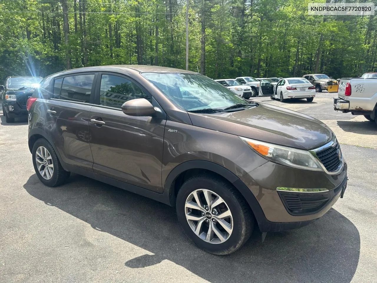 2015 Kia Sportage Lx VIN: KNDPBCAC5F7720820 Lot: 75663604