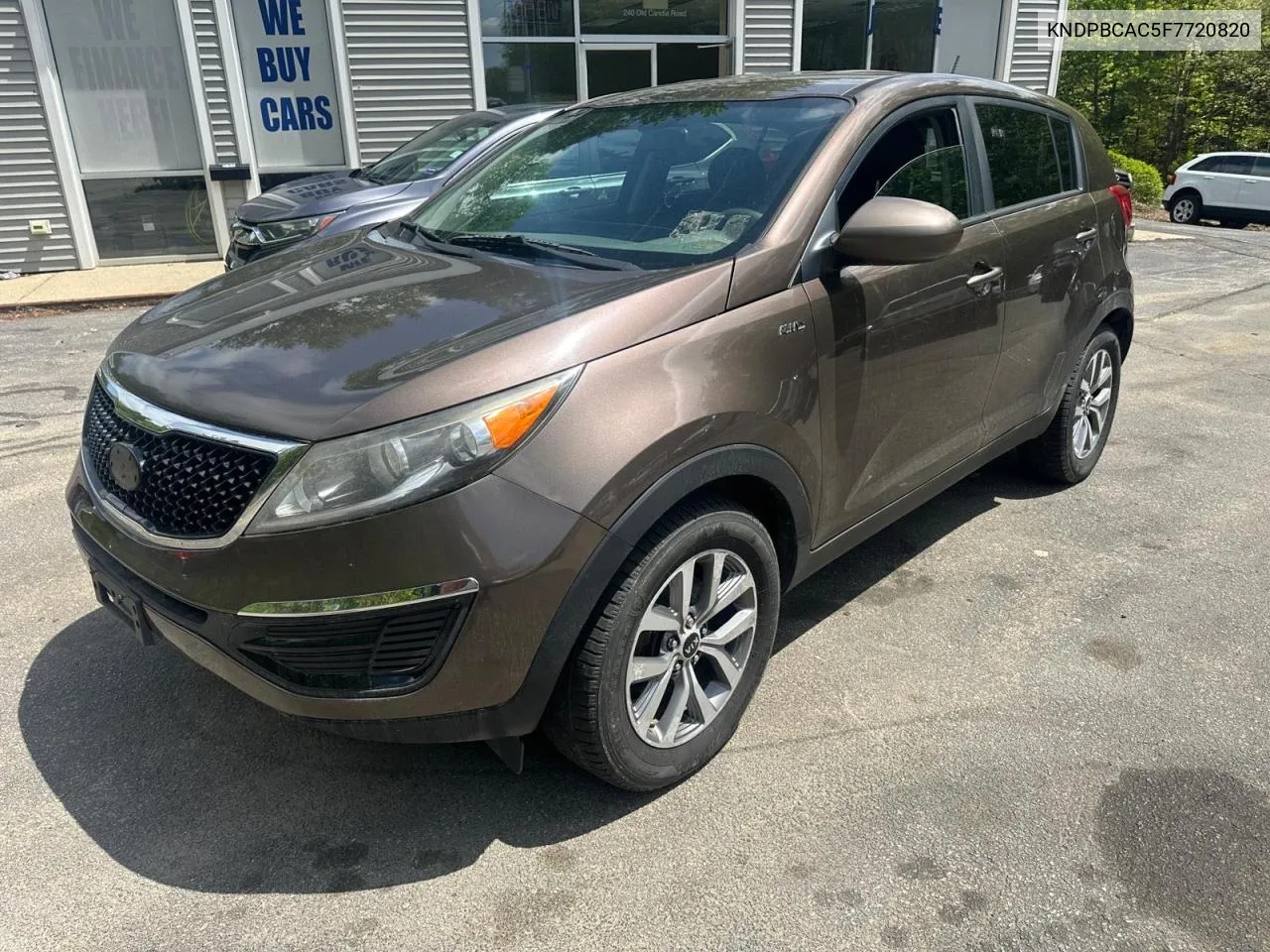 2015 Kia Sportage Lx VIN: KNDPBCAC5F7720820 Lot: 75663604