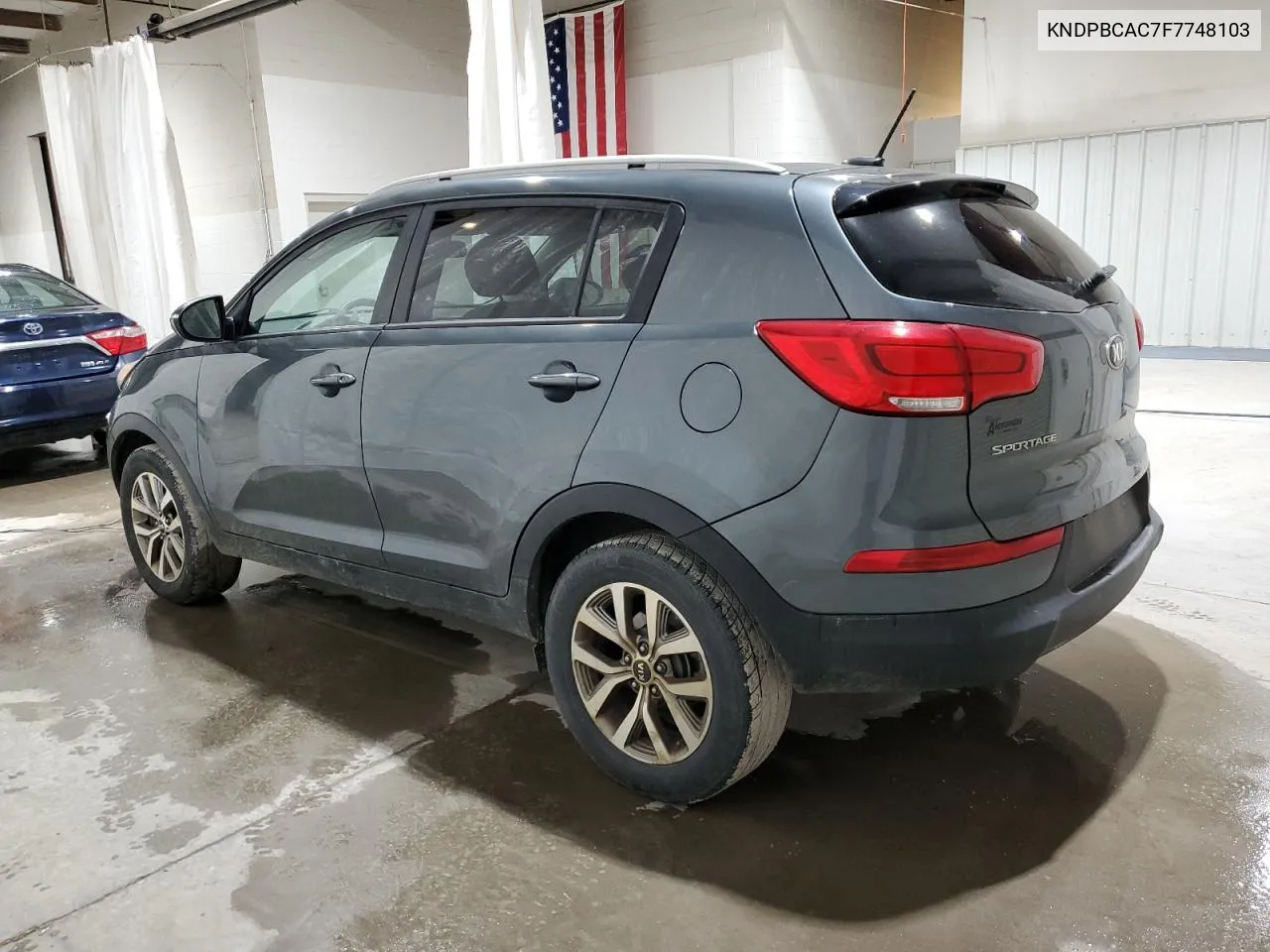 2015 Kia Sportage Lx VIN: KNDPBCAC7F7748103 Lot: 75725054