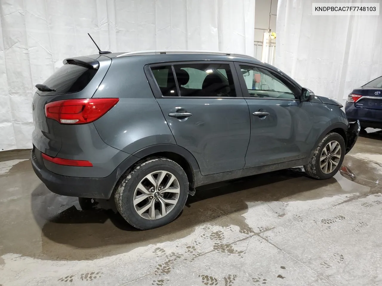 2015 Kia Sportage Lx VIN: KNDPBCAC7F7748103 Lot: 75725054