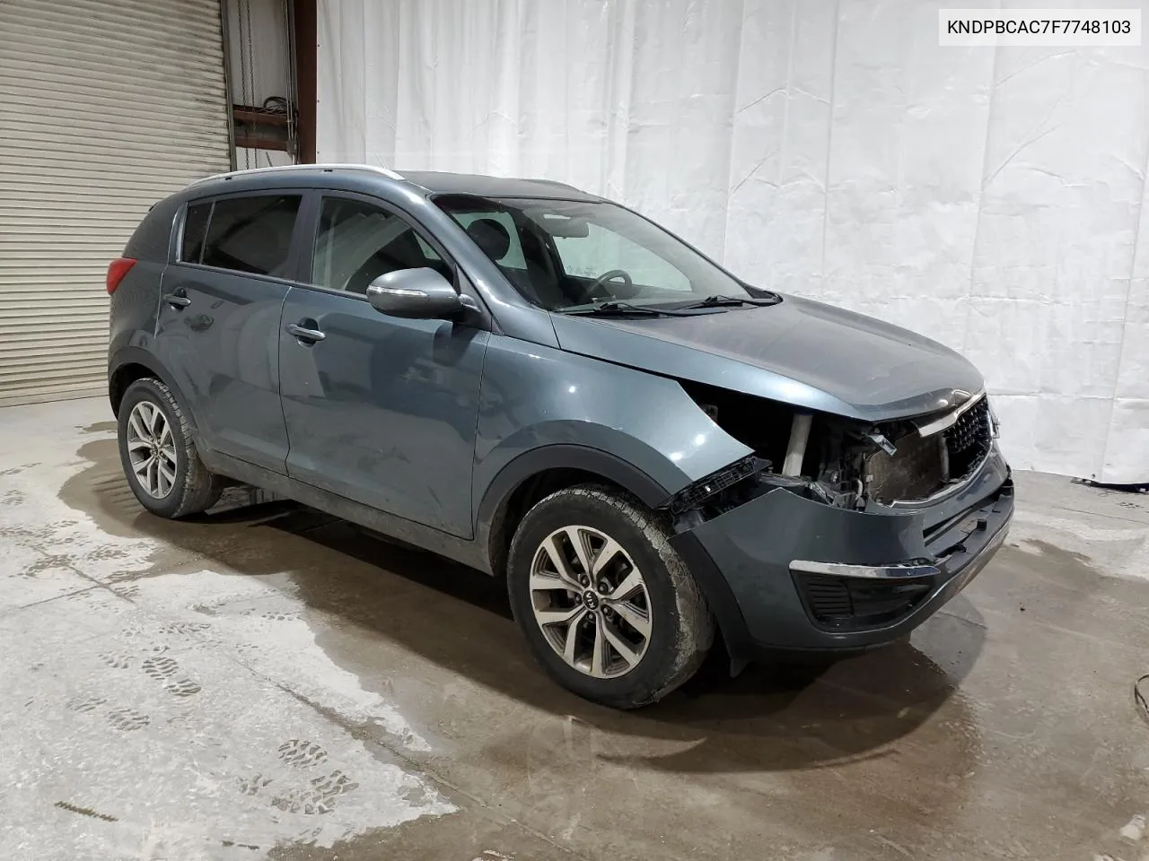 2015 Kia Sportage Lx VIN: KNDPBCAC7F7748103 Lot: 75725054