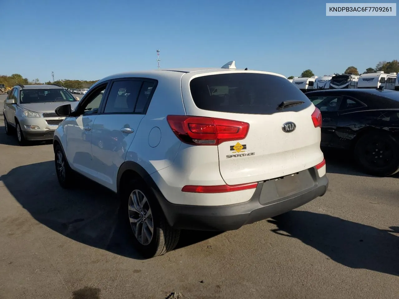 2015 Kia Sportage Lx VIN: KNDPB3AC6F7709261 Lot: 75938244