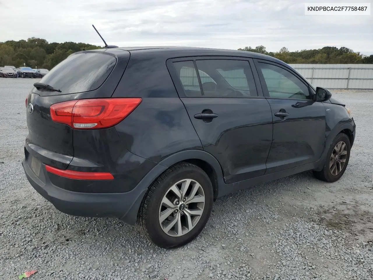 2015 Kia Sportage Lx VIN: KNDPBCAC2F7758487 Lot: 76237794