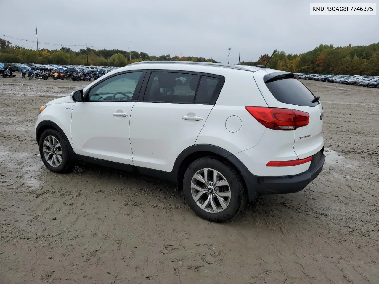 KNDPBCAC8F7746375 2015 Kia Sportage Lx