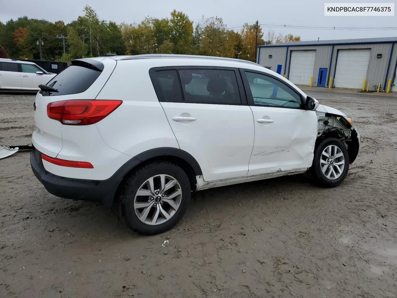 KNDPBCAC8F7746375 2015 Kia Sportage Lx