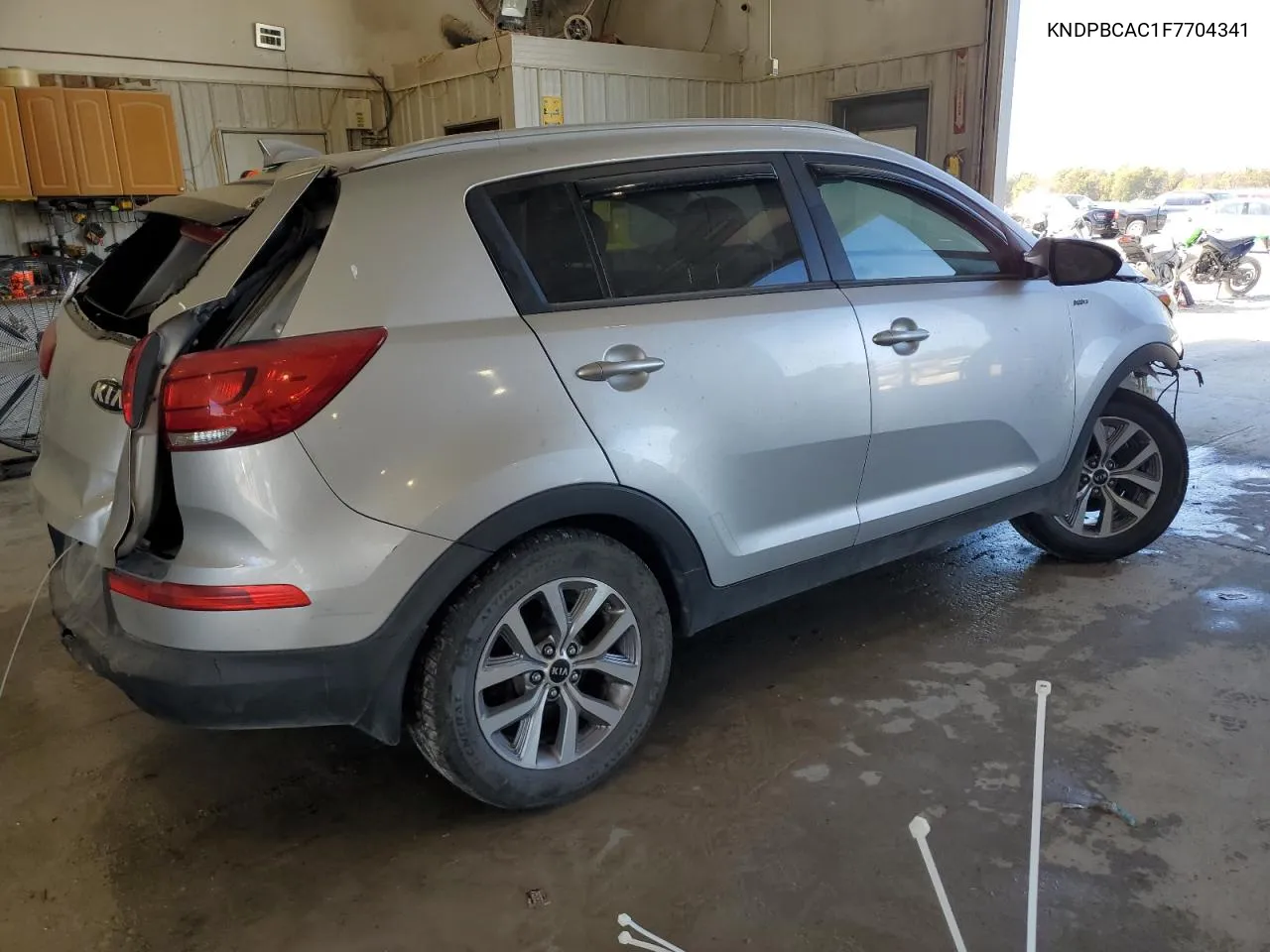 2015 Kia Sportage Lx VIN: KNDPBCAC1F7704341 Lot: 76629364