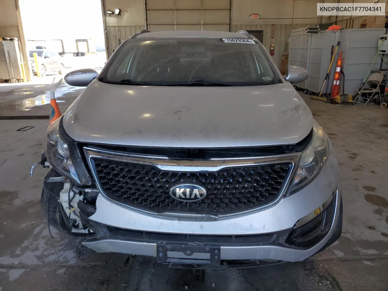 2015 Kia Sportage Lx VIN: KNDPBCAC1F7704341 Lot: 76629364