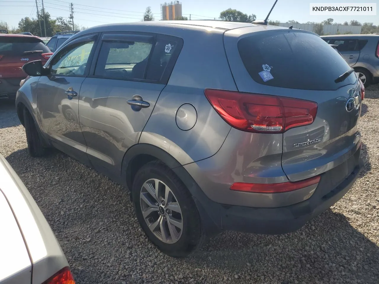 2015 Kia Sportage Lx VIN: KNDPB3ACXF7721011 Lot: 76739974