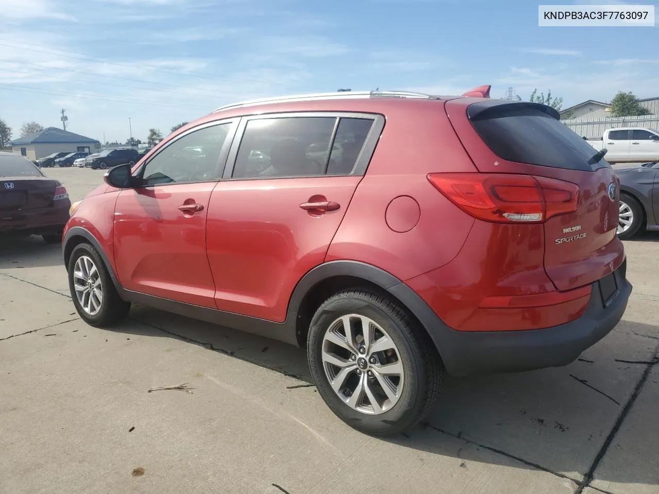 2015 Kia Sportage Lx VIN: KNDPB3AC3F7763097 Lot: 77172504