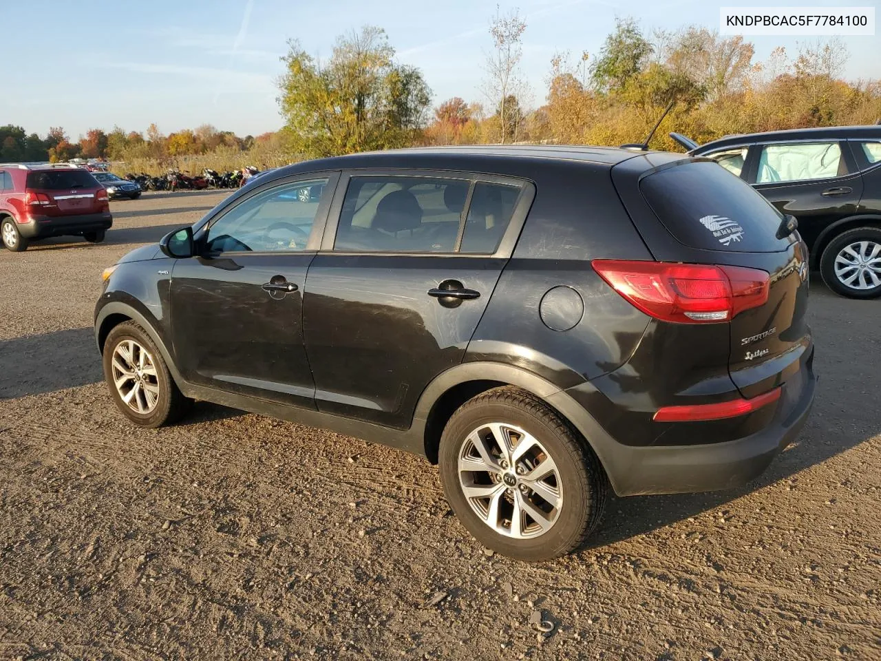 2015 Kia Sportage Lx VIN: KNDPBCAC5F7784100 Lot: 77220334