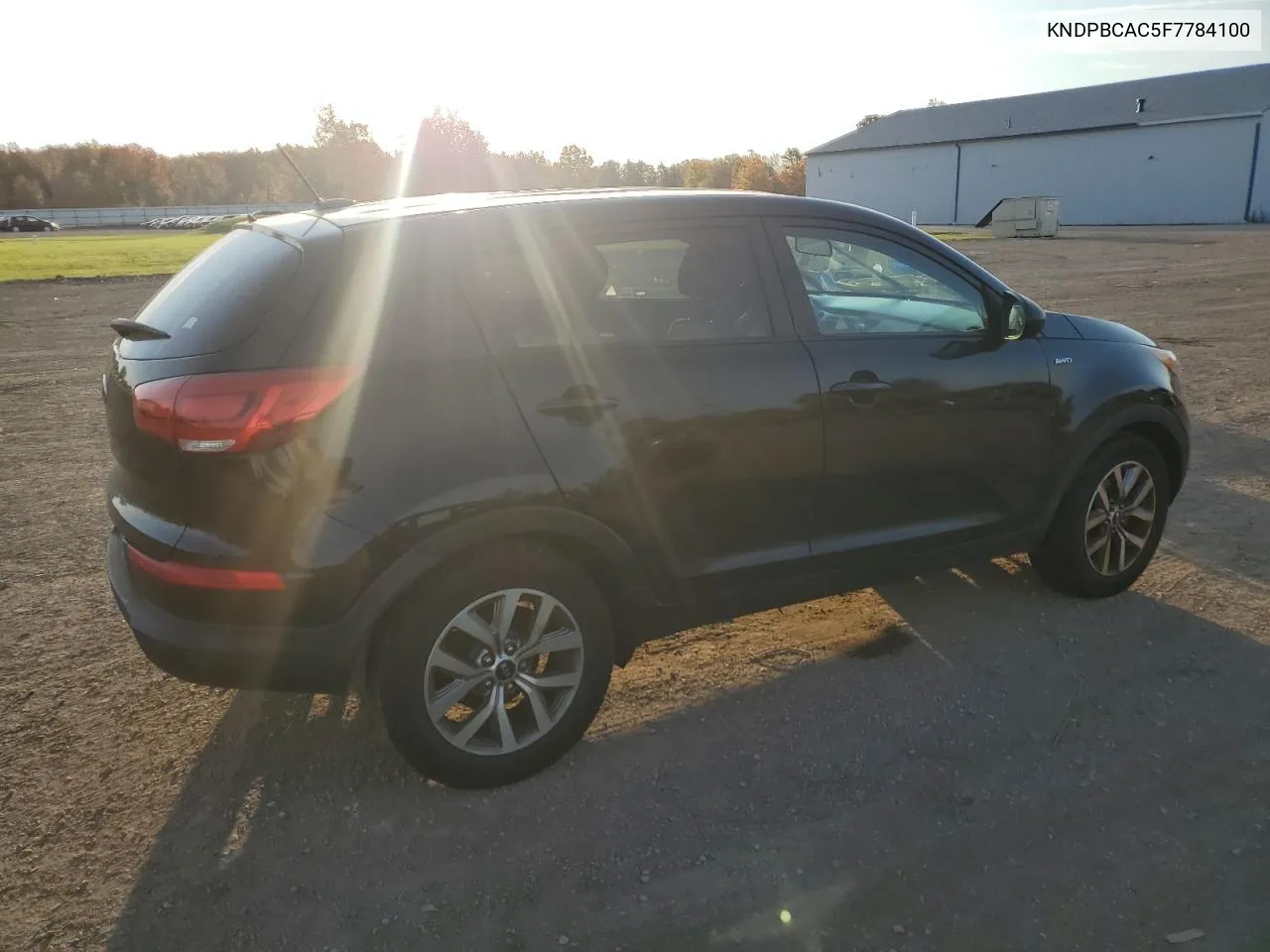 2015 Kia Sportage Lx VIN: KNDPBCAC5F7784100 Lot: 77220334