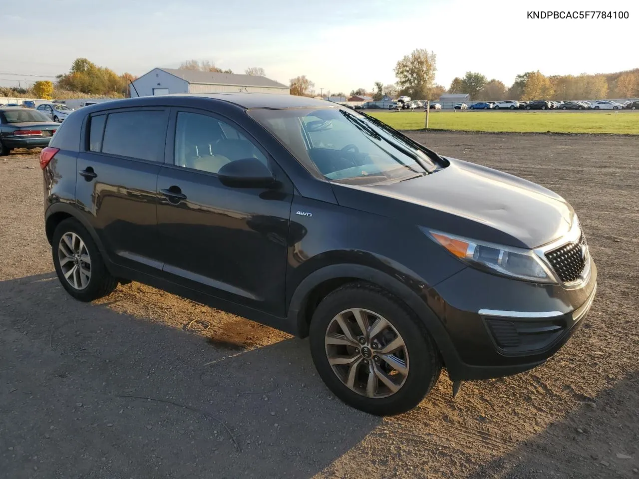 2015 Kia Sportage Lx VIN: KNDPBCAC5F7784100 Lot: 77220334