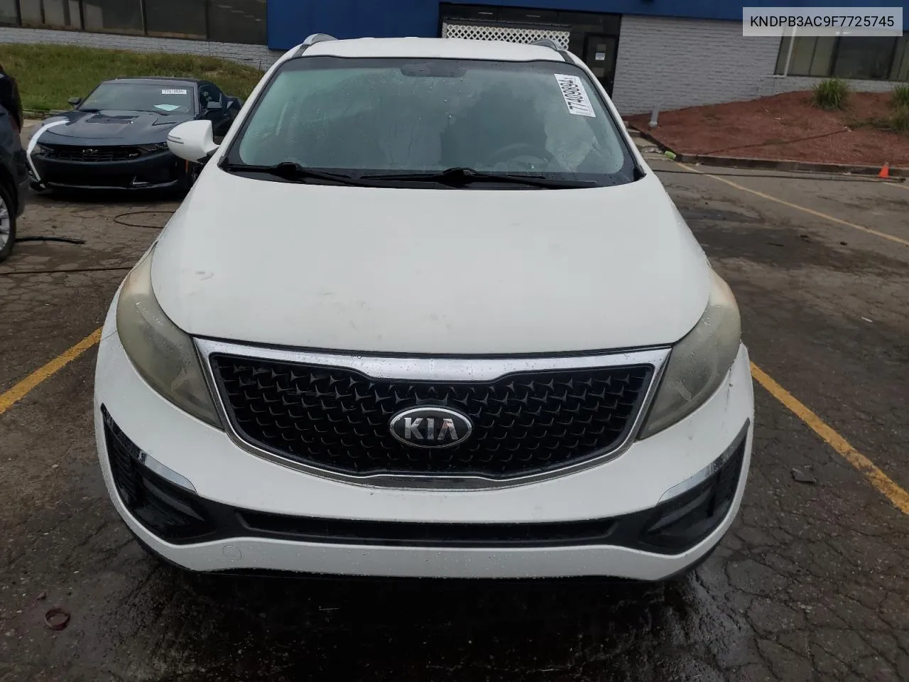 2015 Kia Sportage Lx VIN: KNDPB3AC9F7725745 Lot: 77409894